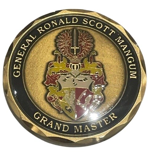 Grand Master Ronald S. Mangum — photos, decorations, and documents